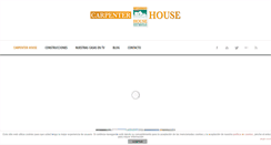 Desktop Screenshot of carpenterhouse.es